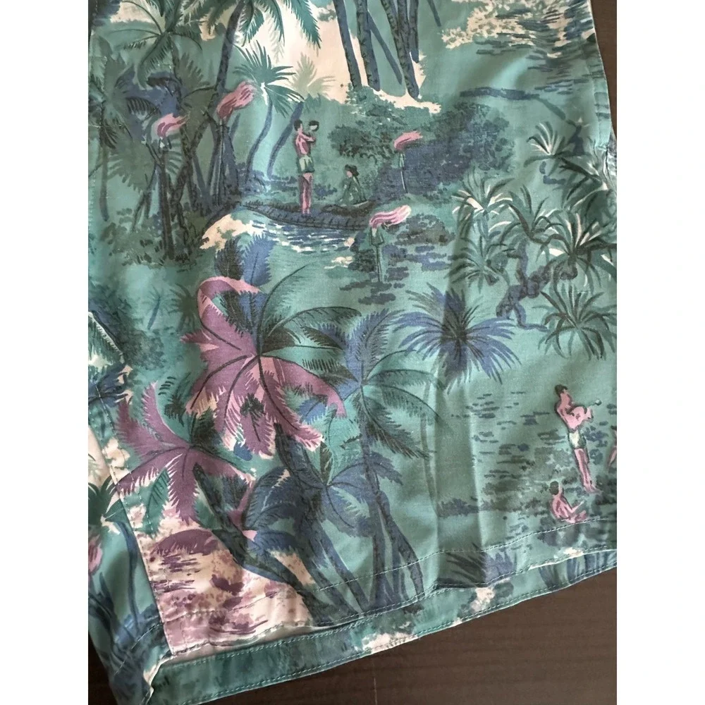 Faherty Brand Men's Size 36 Tropical Print Board Shorts Swim Trunks 38x7